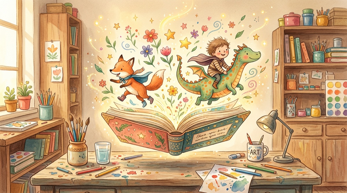 AI Storybook Generator: Create Illustrated Children's Books in Minutes